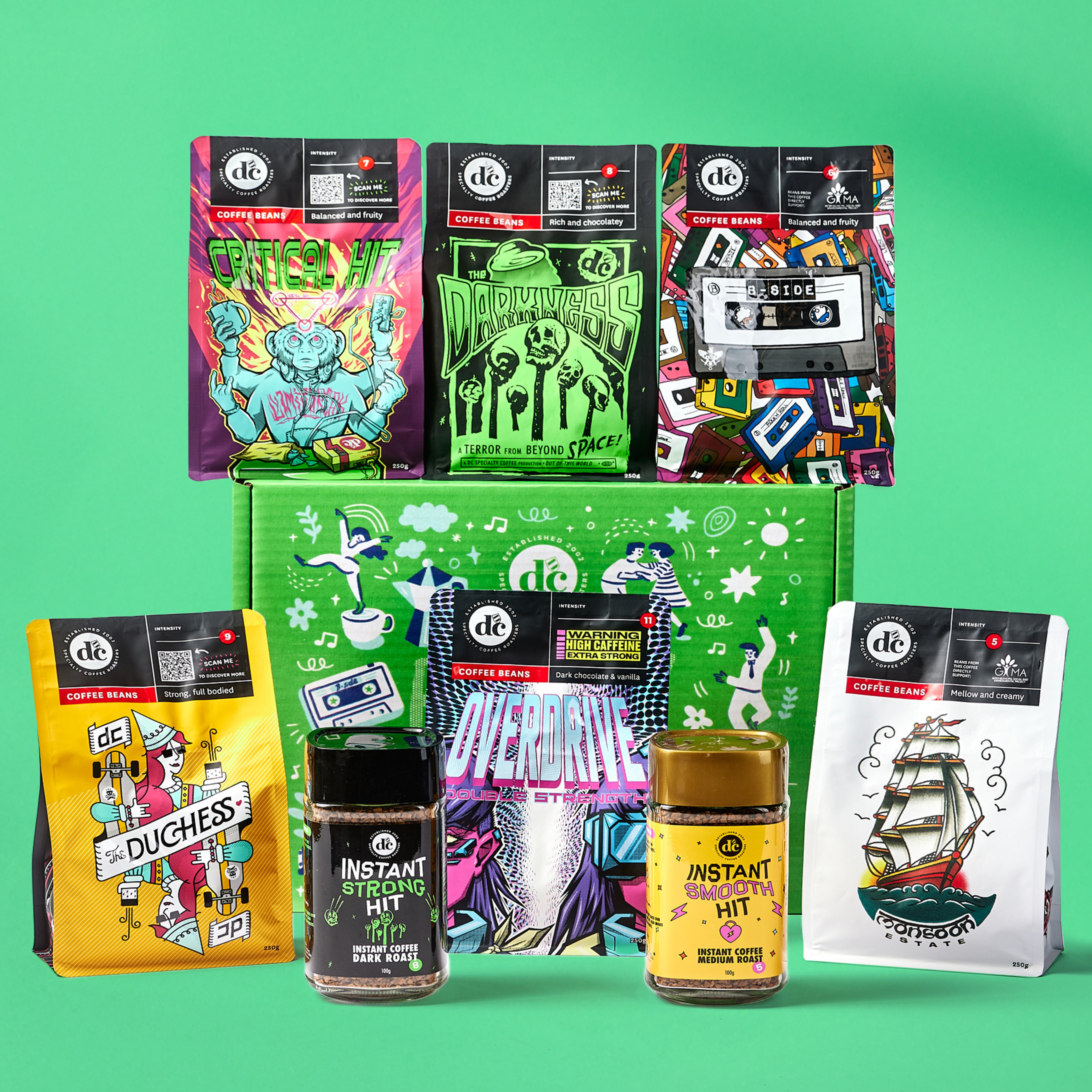 DC Coffee Sample Pack Try Them All