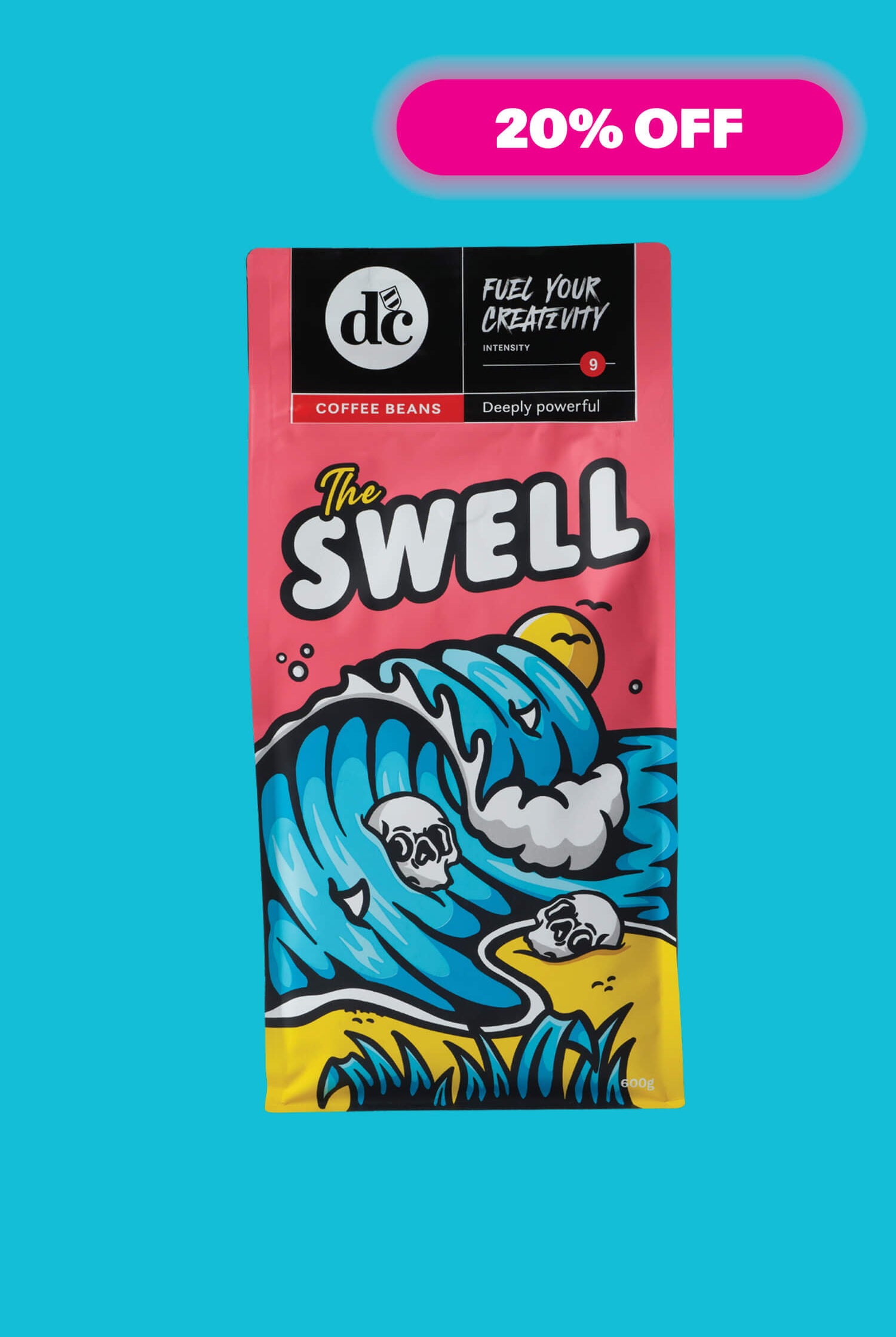 dc Coffee The Swell 20% off coffee for father's day