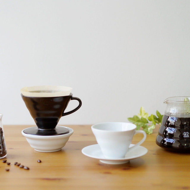 Hario V60 Dripper - Matte Black - DC Specialty Coffee Roasters