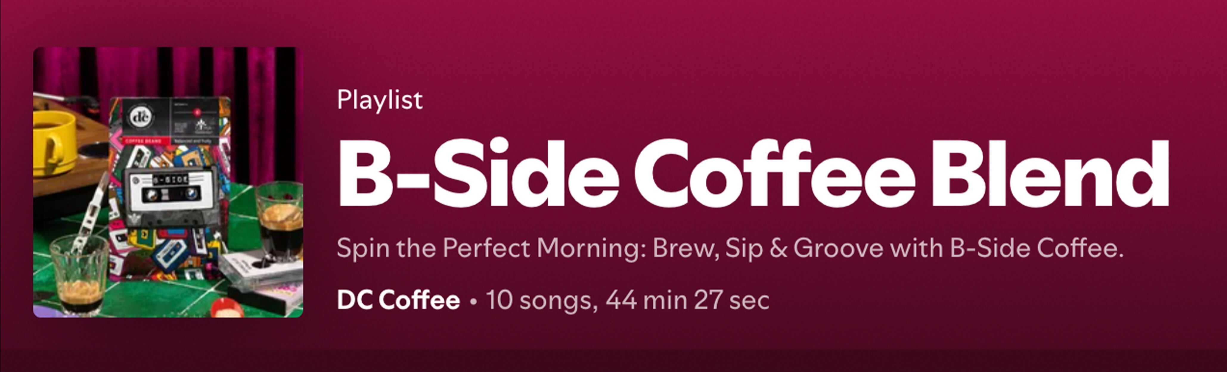 Spin the Perfect Morning: Brew, Sip & Groove with B-Side Coffee