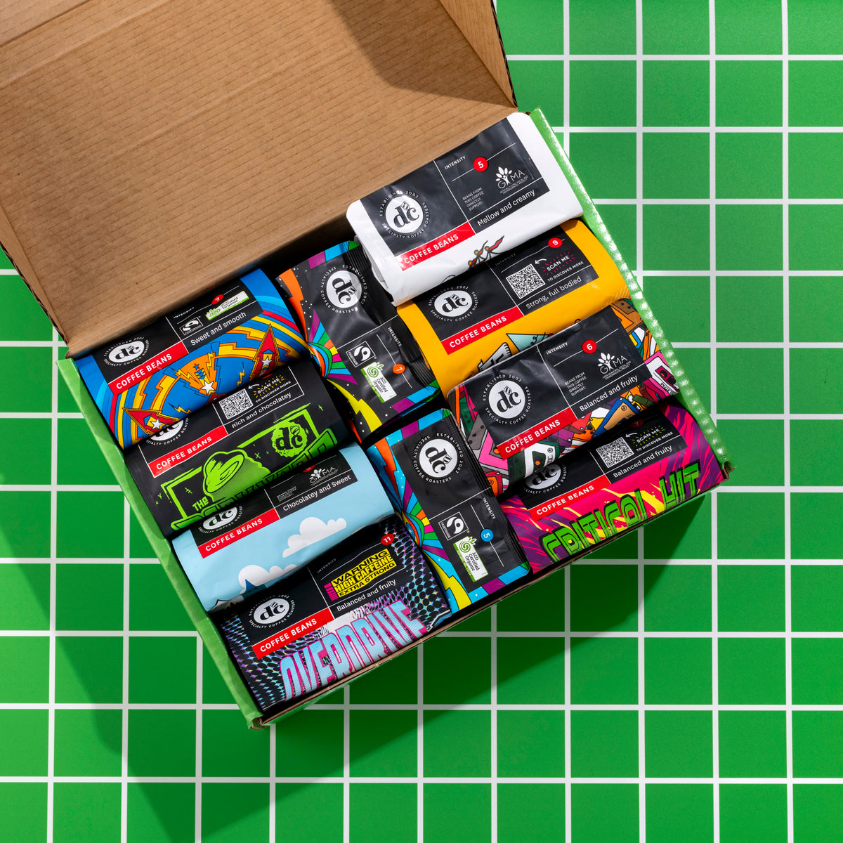 DC Coffee Sample Box DC Specialty Coffee Roasters