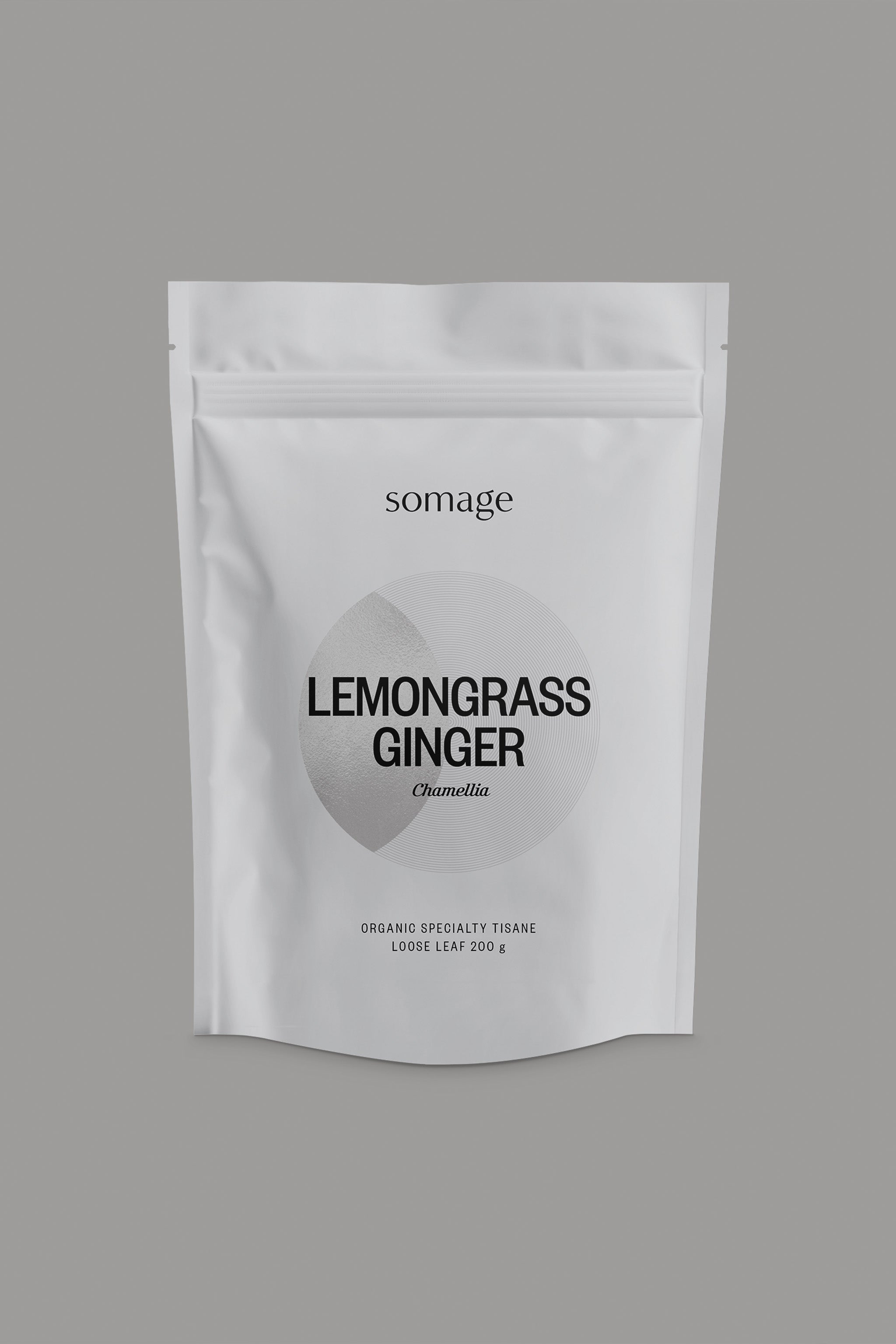Pack of Somage Lemongrass Ginger Organic Specialty Loose Leaf Tea