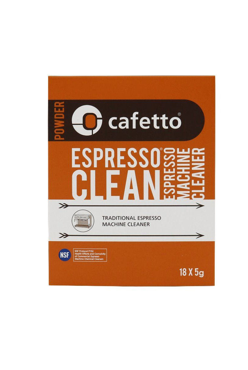 Cafetto Espresso Clean Single Use Sachet 18 X 5g - DC Specialty Coffee Roasters